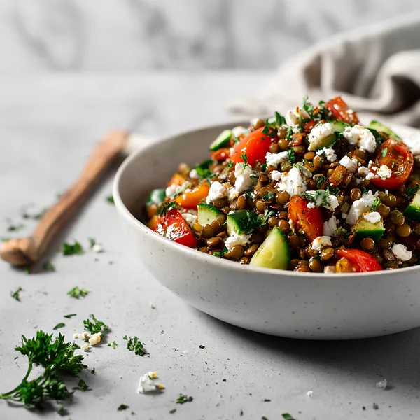 Mediterranean Lentil Salad