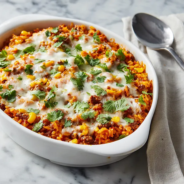 Mexican Beef Rice Casserole - Special