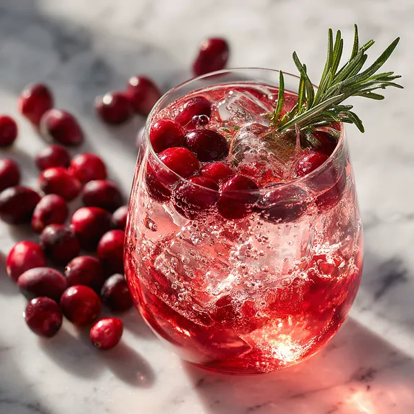 Sparkling Cranberry Cocktail
