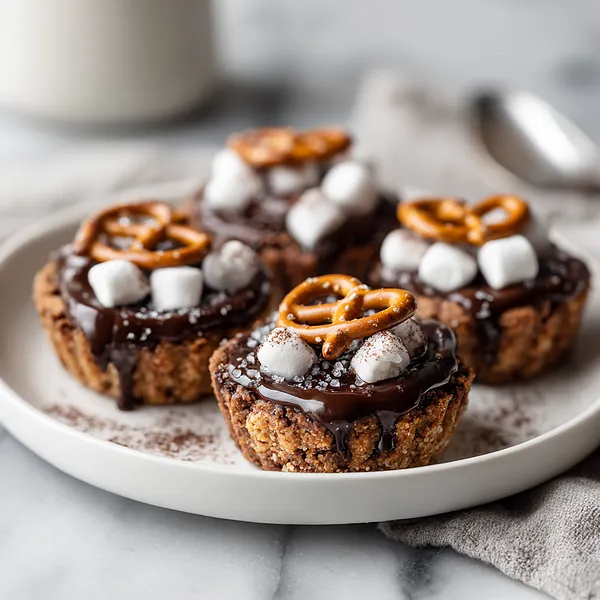 Hot Chocolate Cookie Cups