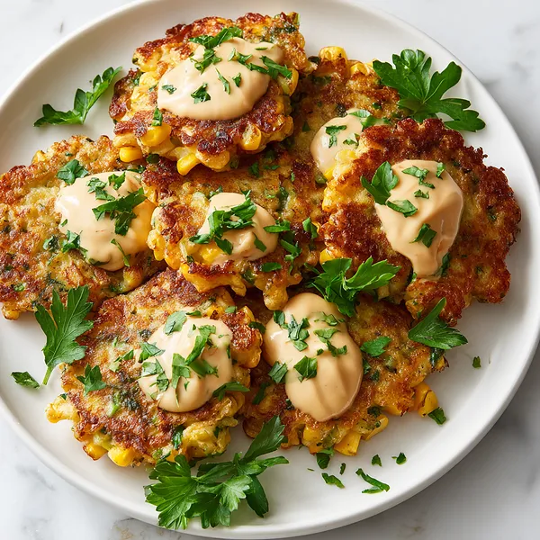 Crispy Corn Fritters