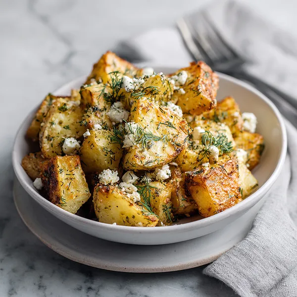 Baked Feta Potatoes