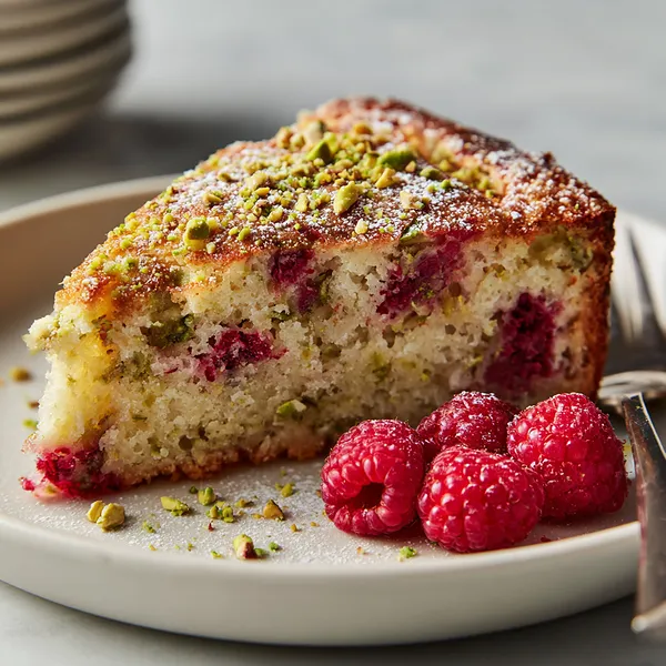 Pistachio Ricotta Cake