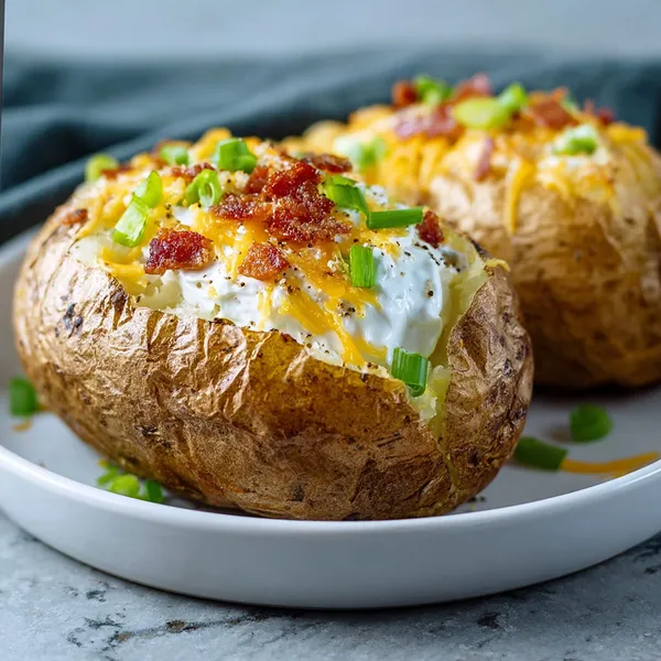 Air Fryer Baked Potatoes