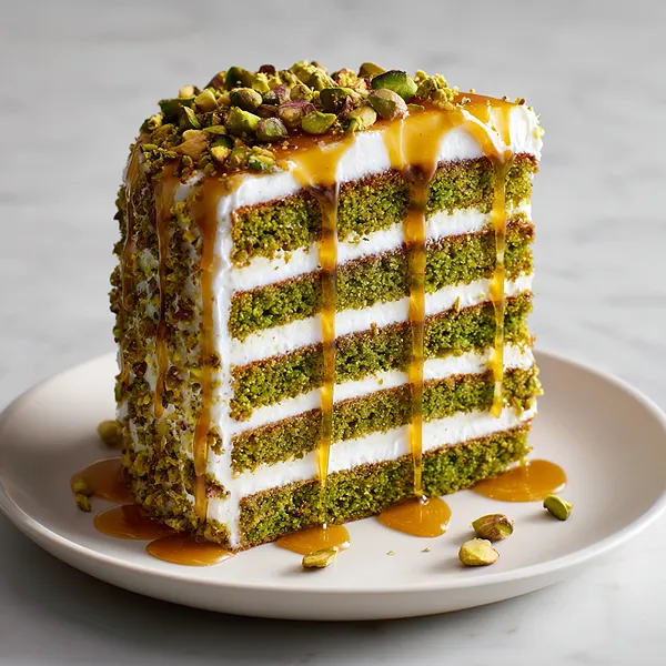 Pistachio Layer Cake