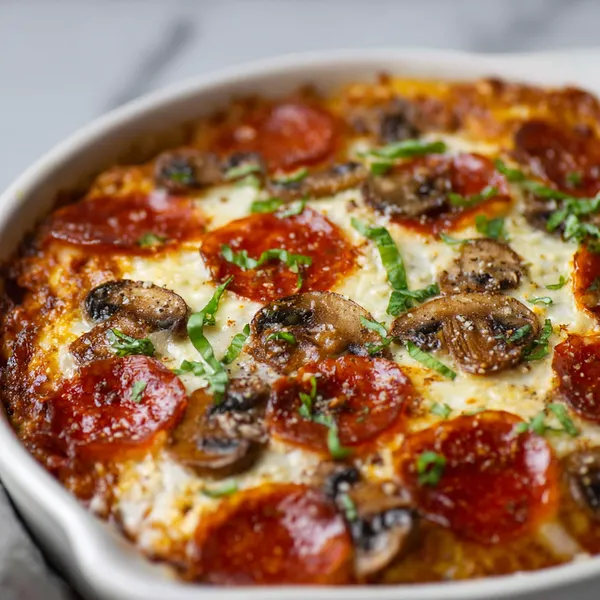 Low Carb Pizza Casserole