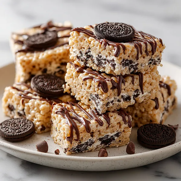 Oreo Rice Krispie Treats