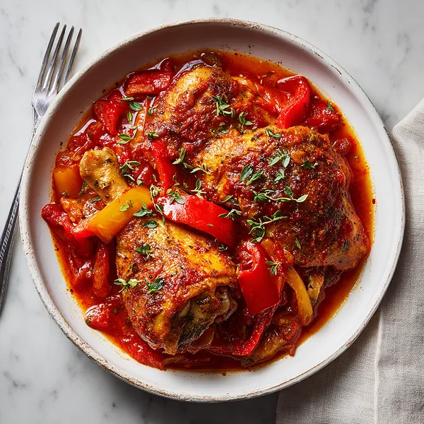 Classic Chicken Cacciatore
