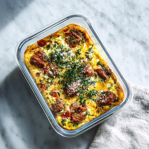 High-Protein Frittata Prep