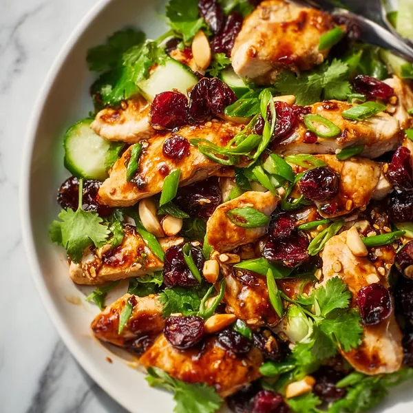Asian Cranberry Chicken Salad - Special