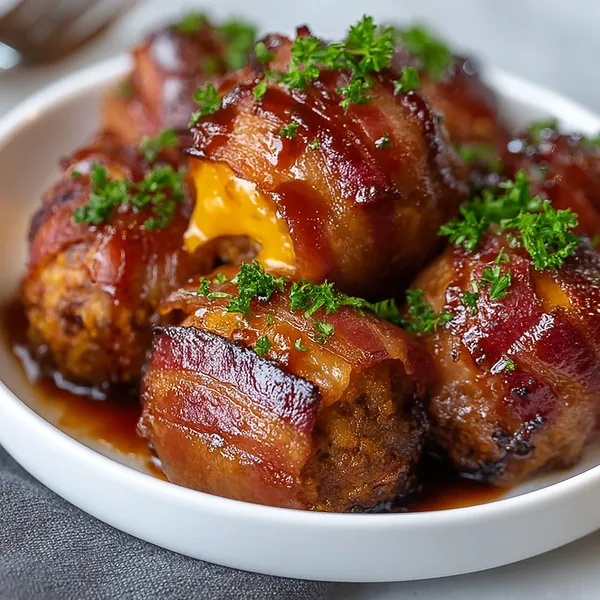 BBQ Bacon Bombs