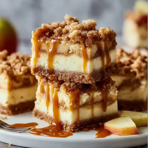 Caramel Apple Cheesecake Bars - Special