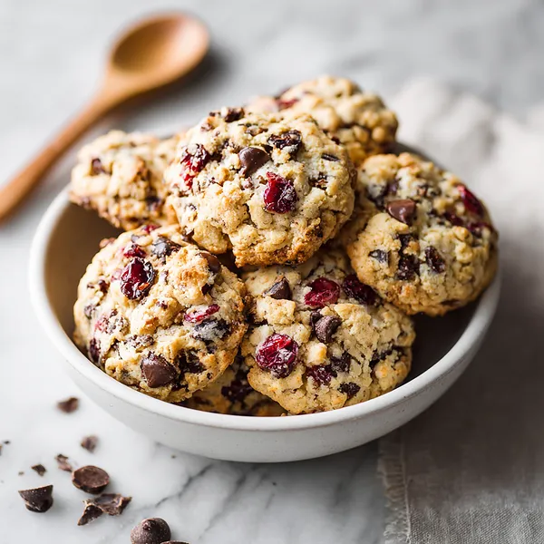 Cranberry Cowboy Cookies