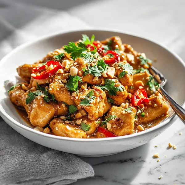 Thai Peanut Chicken Recipe