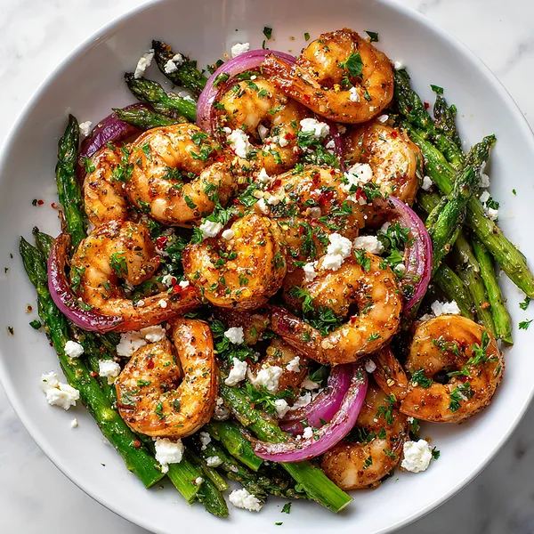 Garlic Butter Shrimp Asparagus