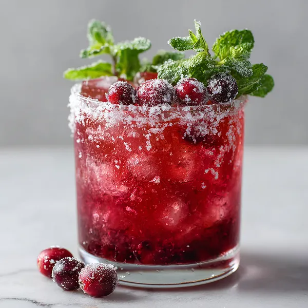 Cranberry Mint Margarita