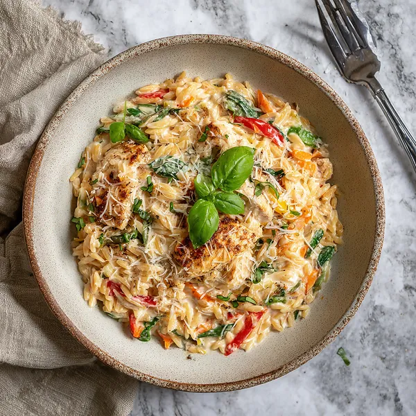 Chicken Orzo Bowl