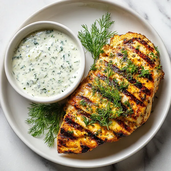 Grilled Chicken Dill Sauce