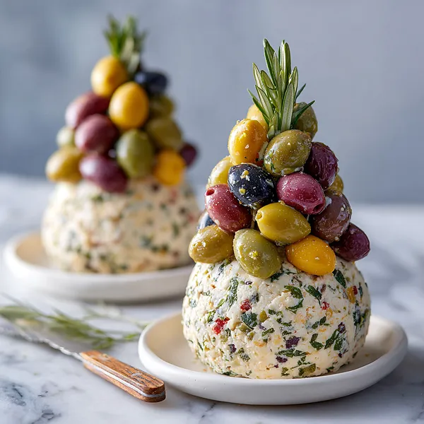 Christmas Tree Cheese Ball