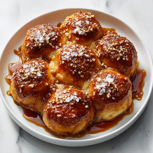 Golden Caramel Buns