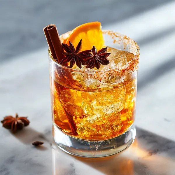 Winter Spiced Old Fashioned