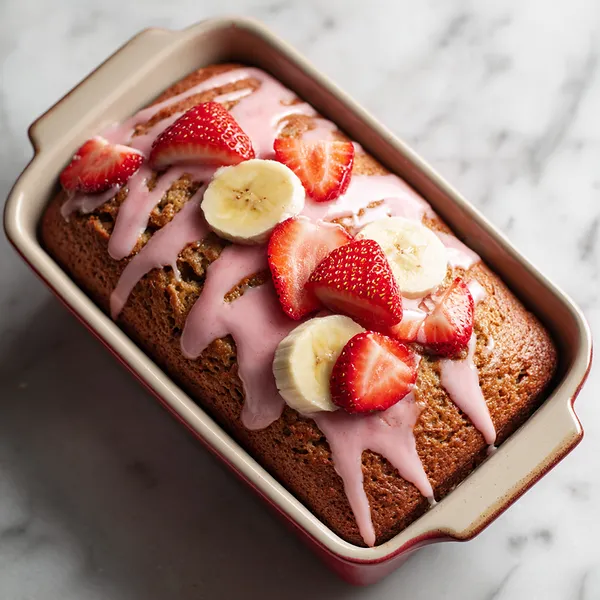 Strawberry Banana Bread