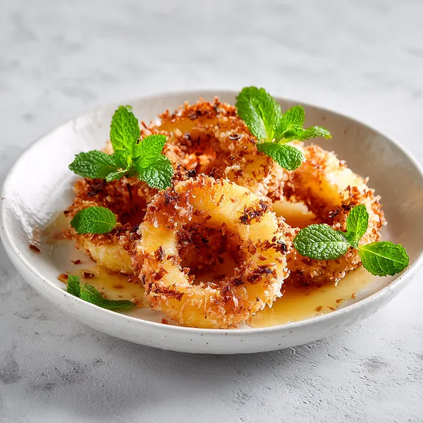 Coconut Pineapple Rings