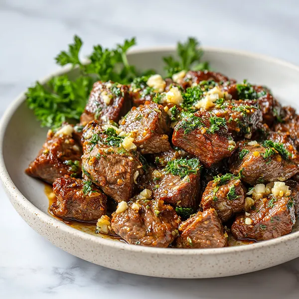 Garlic Butter Steak Bites