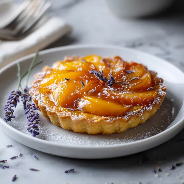 Honey Apricot Lavender Tarts